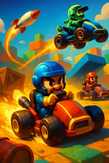 Smash Karts key art